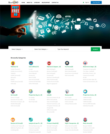 Classifieds Ads Portal Development Script
