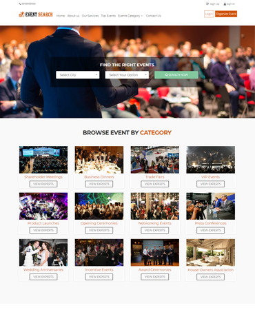Marketplace Solution For Event Planners